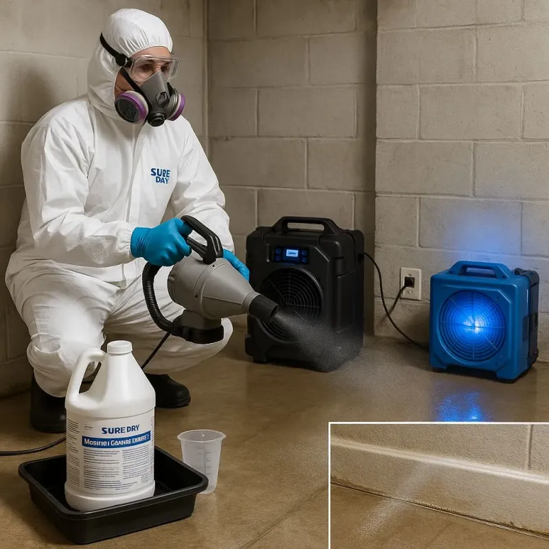 Sanitization and Odor Removal process in Joliet, IL